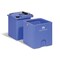 Pig PIG Double-Wall Square Chemical Storage Tank Blue 18" L x 18" W x 24" H PAK5202-BL - alternate 2